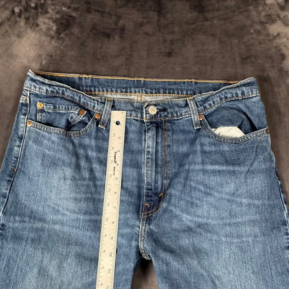 Levi's 511 Slim Fit Jeans Mens 38x32 Blue Medium Wash Denim 04511-1163